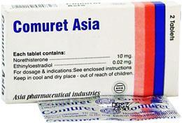 أدوية اضطرابات الطمث Comuret