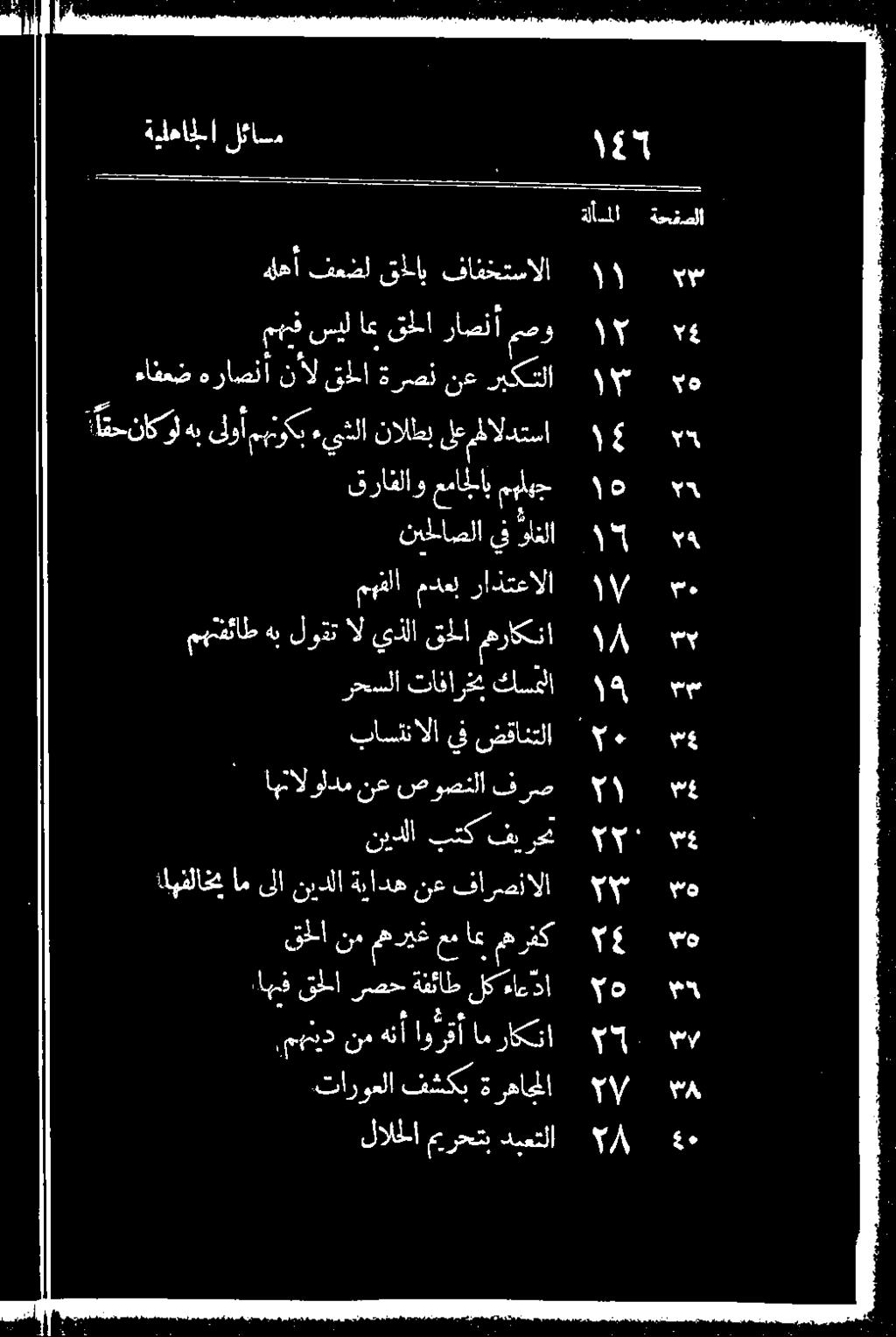 نيددلا بتك يرحت 3 اينلاخي ام ىلا نيدلا ةياده نع فارصنالا < امتالوادم نع صوصنلا فرص