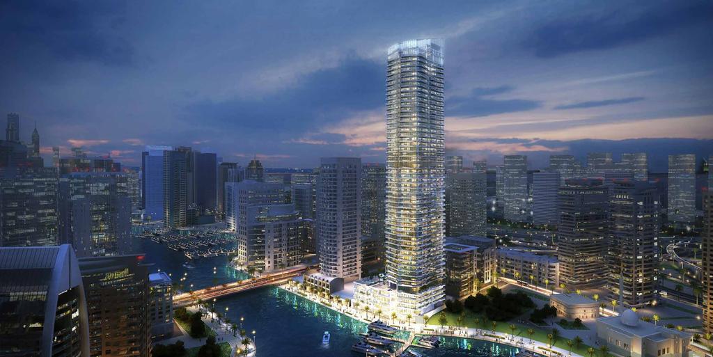 DUBAI MARINA THE CITY'S FINEST ADDRESS Known as being Dubai s most sought after residential district, Dubai Marina is one of the first and largest of its kind waterfront developments in the region.