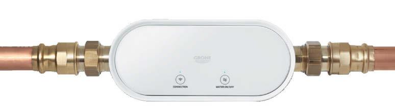 بمجرد تركيب جهاز االستشعار GROHE Sense Guard ستط لع على تفاصيل عملية استهالك المياه في منزلك.