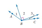 )5 m + m + m 3 = m ABC )مسلمة جميع الزوايا( (m = 90 ) + 90 + m 3 = = m 3 + 3 )بالتبسيط( = - 3 3 m 3 - + 3 )خاصية الطرح للمساواة( = 8 m 3 )بالتبسيط( صفحة 36 )0 بما أن 7 و 6