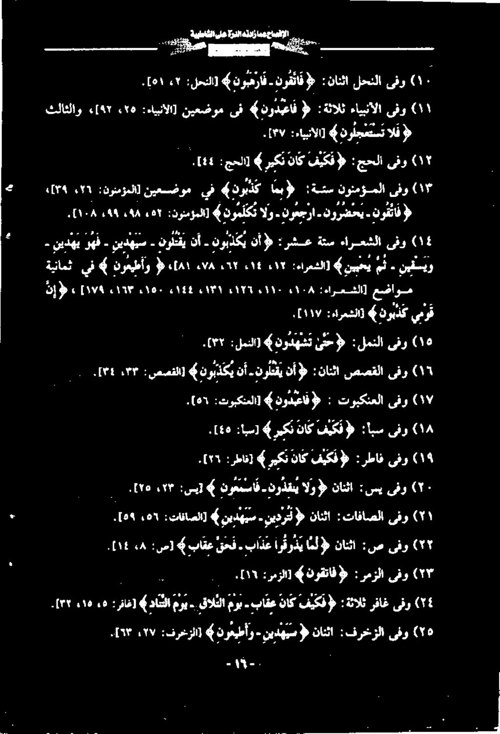 ۲ ۰۱۲ VA ۱۲۸۱ نرعيطأو 4 يف ةينامث ۶ ىفو ءارعشلا ةتس رشع نا نوبالكي نأ نولتقي نيدهيس - وهف نیدهب - ۰۲۱۰۸ AA ٩ ۱ :نونمزملا] 6 نوملکت الو نوعجرا - نورضحی.