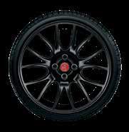 tyres SUPERSPORT Matte black colour finish 7J x 17 with 205/40