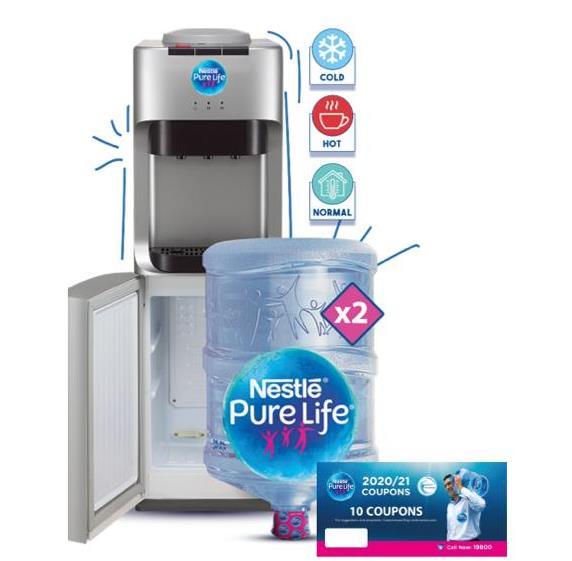 Cooler Packages عروض المبرد Package#4 for 3,250 EGP Fresh Cooler with fridge (Hot, Cold & Normal taps) Made in Egypt - Bigger tank 2 yeas warranty 2 Empty Nestlé Pure Life 18.
