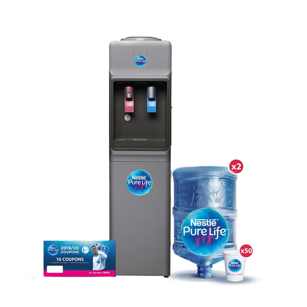 Cooler Packages عروض المبرد Package#3 for 2,650 EGP Fresh Cooler (Hot & Cold taps) made in Egypt 2 yeas warranty 2 Empty Nestlé Pure Life 18.
