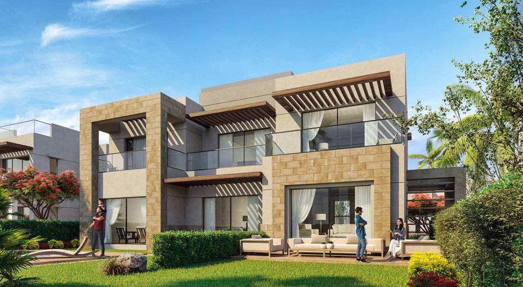 Townhouse, modern facade