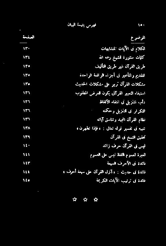 مومسل ۃرپلا ثیدحلا تالکشم لع ربرت نآرقلا تالکشم ےب مومعلا ین سیل ہیبت تقی ہنایآ قساننو دینا نآرقلا ماظن ھتکحو رارکذلا ین لیزاتلا