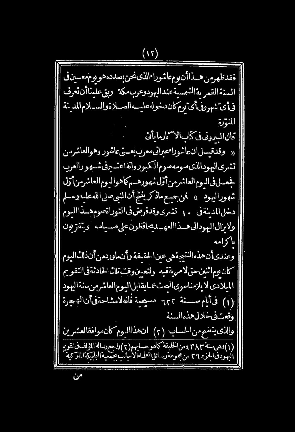 برعلاروهشسىفري ثءاةناو روبكلا موصدموص نءرشاعلاوهو روشاع عن برعمىاربعءاروشأعن لسوء ملعمللا لصىبلا نأ عني ركذامعسجنخ» دوهلاروهش ف صرفدقو ىرشت.
