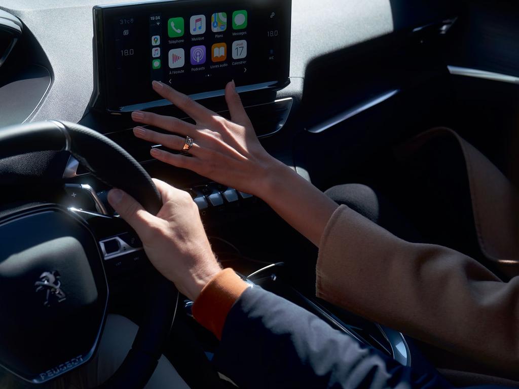 CONNECTED & READY FOR AN ADVENTURE The new central 10 touchscreen helps in guiding you along your journey, with 3D TomTom Navigation and voice recognition features.