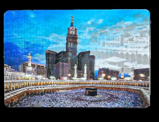 صور متحركة للمدينة المنورة 2 في 1 مغناطيس ثالجة. يحتوي على صورتين الصورة األولى لمسجد المدينة المنورة والثانية للقبة الخضراء. SAR 30.00 USD 8.11 No.
