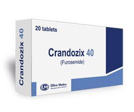 Monotherapy for HBP Diuretics Furosemide Crandozix 40 mg آلية التأثير تعمل على الجزء الثخين الصاعد من