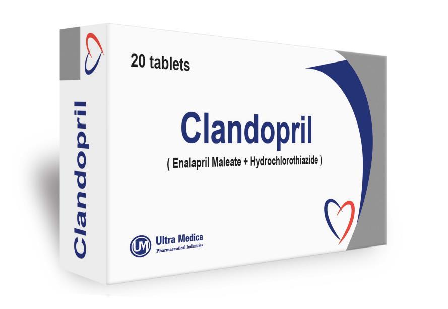 Multiple-therapy for HBP ACEis + Diuretics Enalapril HCT Clandopril