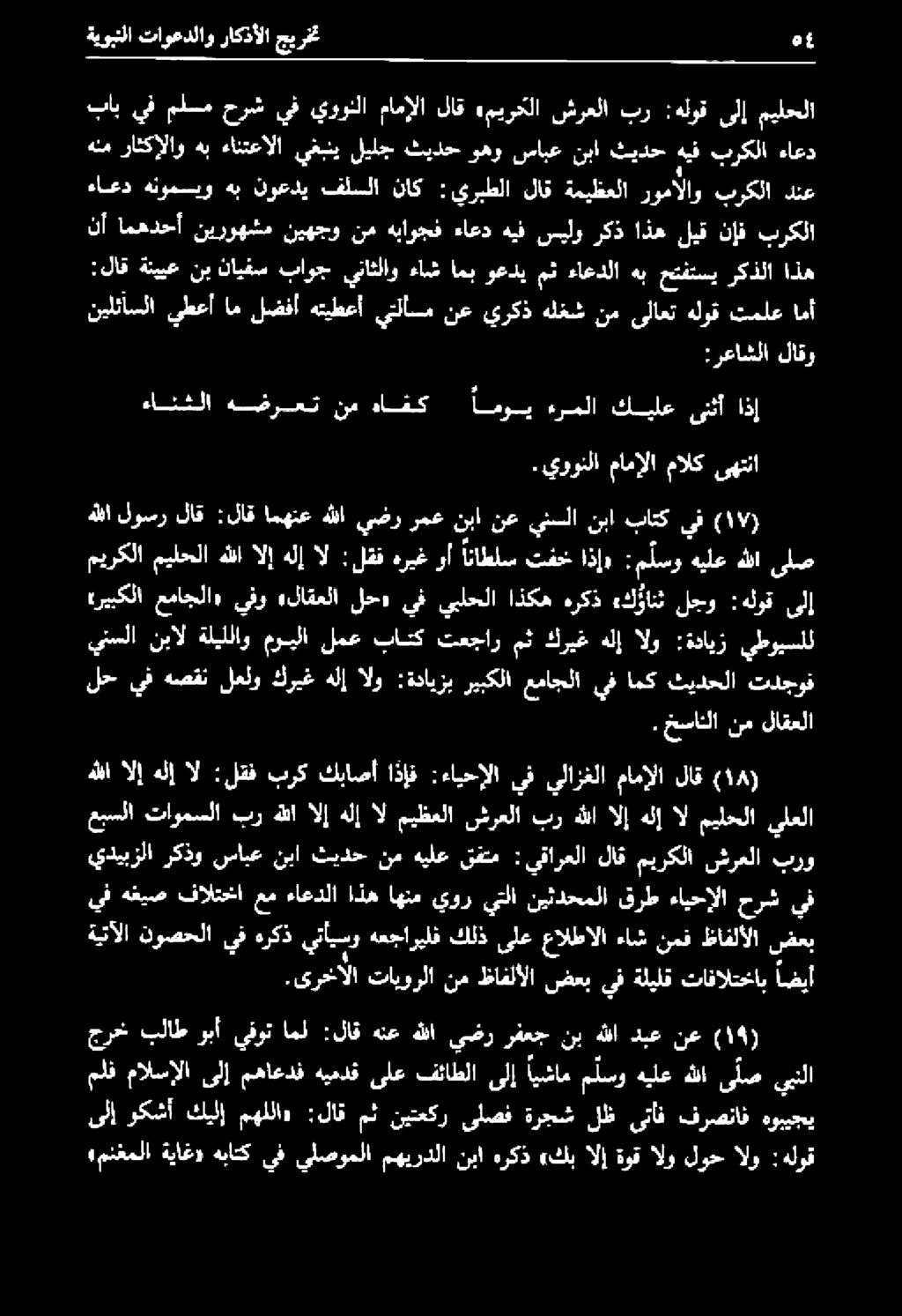 يرونلا مامإلا مالك ىهتنا ةيتآلا توصحلا ىف و هركذ يتأيسو هعجاريلق كلذ ىلع عالطألا ءاش نمق ظافلألا صضعب.