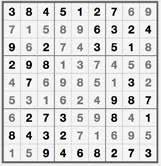السودوكو SUDOKU 1 2 2 8 4 3 1 9 9 7 3 1 3 7 9 4 1 6 3 8 2 5 1 9 6 7 7 8 5 1 4 3 9 8 لكي تتمكن من اللعب بشكل أفضل: يجب اأن ت ستخدم الأرقام من 1-9 فقط يف جميع ال صناديق والأعمدة وال صفوف ويجب عليك اإ