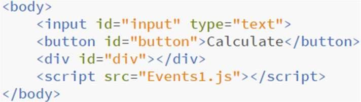 JavaScript الطريقة الثانية : الكتابة مباشرة في ملف نلاحظ / قمنا بإعطاء id فقط لل button وكتبنا الا وامر مباشرة في ملف الجافا سكربت ولم نكتب اسم لل function لا ننا لم نعد بحاجة إليه وأخبرناه كما في