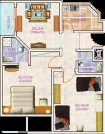 Floor Plan 1st to 4th