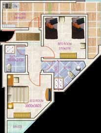 1m 2 Net Area : 91m