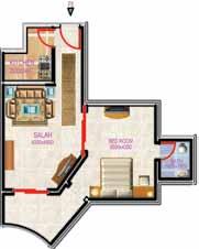6m 2 Net Area : 61.