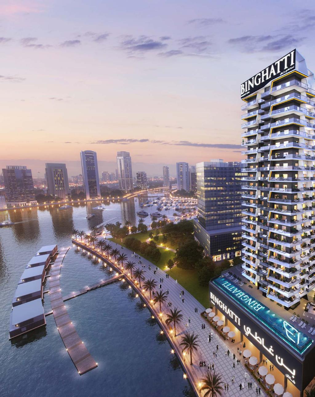 Yacht-inspired ultra high-end living World s Tallest Tower Largest Mall in