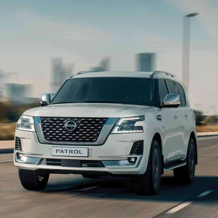 BE BOLD UPFRONT To celebrate the 70 th Anniversary, the bold new front grille makes a strong statement of character. The stylised chrome design emphasises the visual breadth of the vehicle.