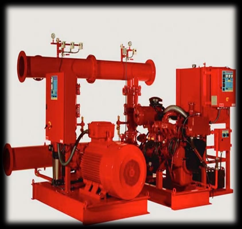 Fire extinguishing systems and fire alarms أالمة