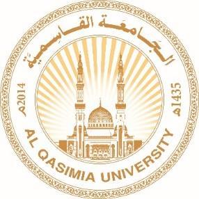 الجامعة القاسمية سعادة/ جمال سالم الطي ي ف ئيس الجامعة القاسمية األستاذ الدكتو/ عو اد حس ي الخلف مدي الجامعة القاسمية Al Qasimia University Mr.