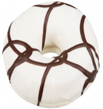 Filled Ring Donut Cinnamon Donut دونات