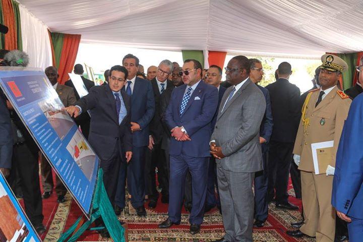 جاللة الملك والرئيس السنغالي يشرفان على إطالق