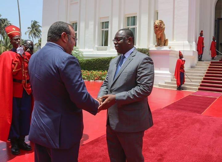 جاللة الملك والرئيس السنغالي يترأسان