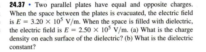 The dielectric constant is.