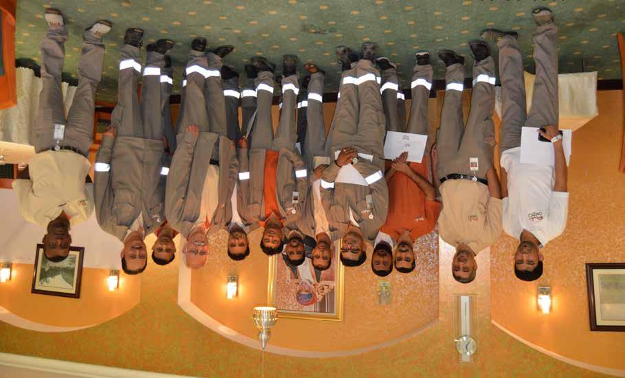 Commencement of Trainees for On-Job Training بدء