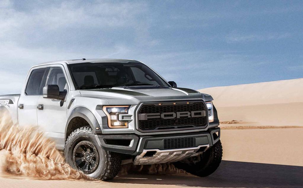 TAKING YOU PLACES. تأخذك إلى آفاق جديدة. RAPTOR s hardware reads like an offroader s wish list. Highoutput secondgeneration 3.5l EcoBoost engine with 678net Nm of torque.