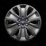 L 18 Chromelike PVD wheel Standard on LARIAT. Available on LT but requires Package. Restrictions apply.
