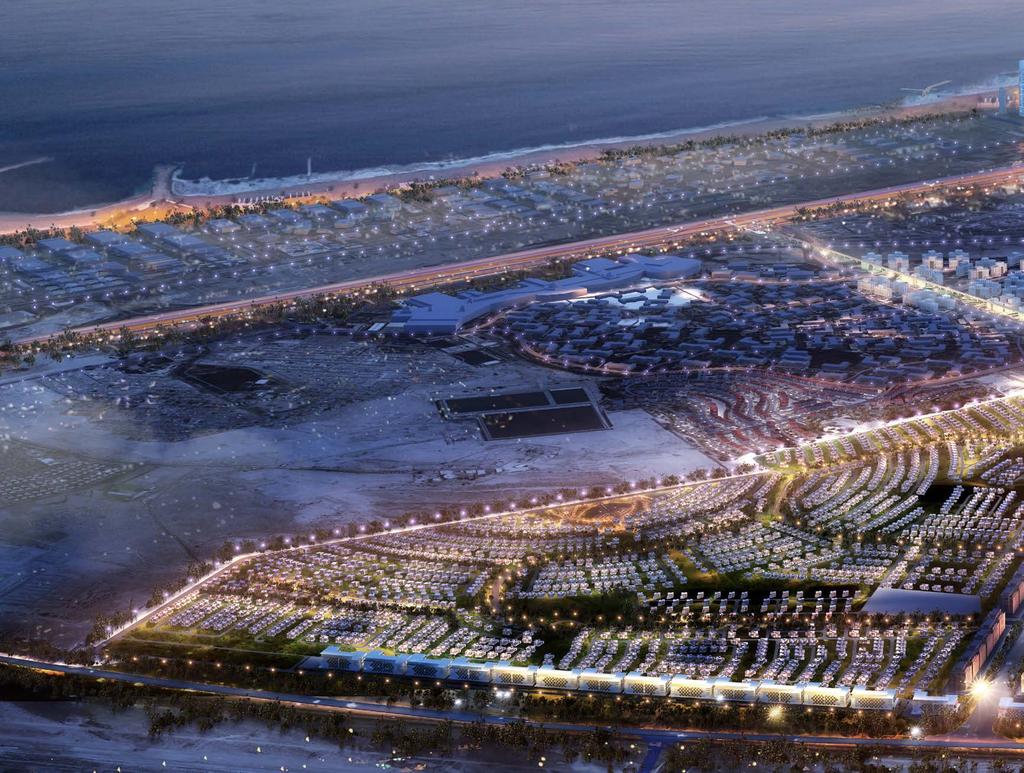 The bustling heart of New Dubai القلب الصاخب لمدينة دبي Al Furjan is in the heart of new Dubai, rising within a multiphase development that consists of the EXPO 2020 Pavilion, Dubai World Central