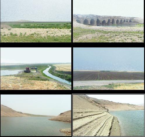 4- بناءا عمى التردي الحاصل في المنطقة اصبح من الضروري وضع خطة عممية لمموازنة المائية والتقييد بيا.