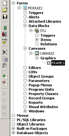 Form Builder : Object Navigator.1 ٠ ؾز ػ بفش ا رط وب خ Form وز ه ا ىبئ بد Objects ا ى ا ؾق ي ػ ز ا ؾبؽخ خالي ا نغو ػ ا ضس F3 أ ا مبئ خ Tools خزبس األ ش. Object Navigator : Layout Editor.