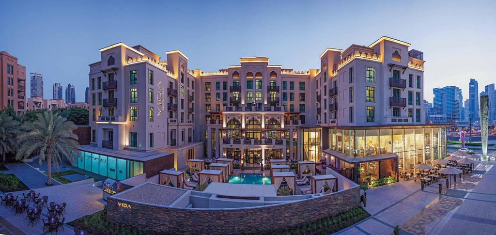 الحياة في "فيدا" مجموعة إعمار للضيافة تقد م بكل فخر مشروع "فيدا" رؤيا جديدة في عالم الفنادق.