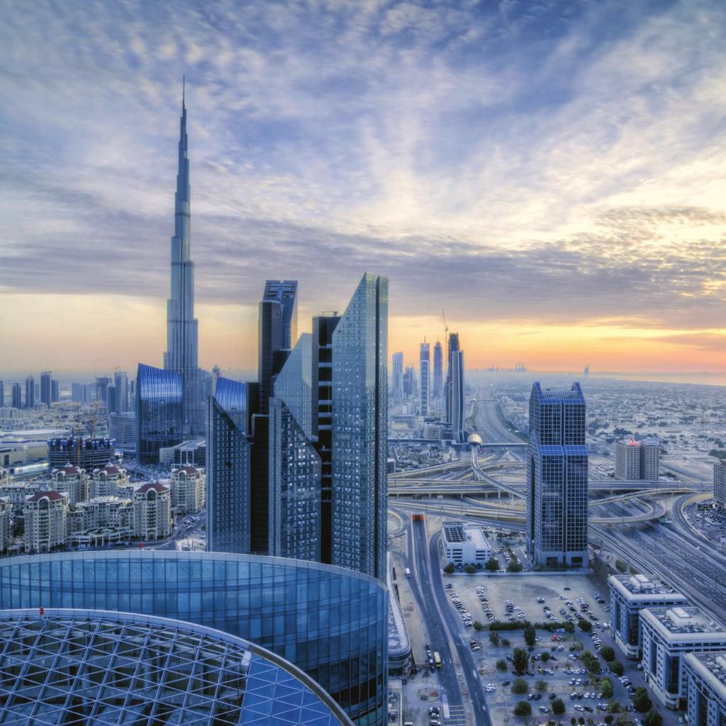 DUBAI A CITY WITH A VISION Dubai never stops surprising the world with its agility and determination - a city led by a very sharp vision that challenges the impossible and races against time in its