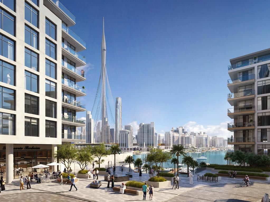 Where The World Wants To Live Set along the historic Dubai Creek, Dubai Creek Harbour is a sprawling city-within-a-city that will bring the traditional heart of Dubai into the 21st