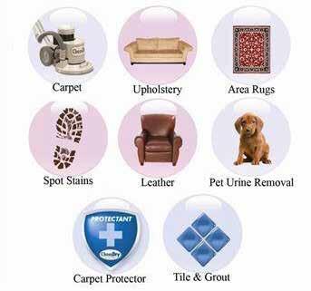 Additional Services Chem-Dry technicians are professionally trained to Carpet & Upholstery Cleaning & Protection. And we know how to handle the below listed services.