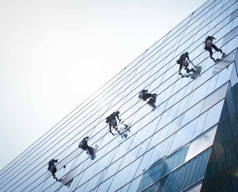 3- Tower Cleaning (Spider) Your business s work environment deserves clean and shining windows. Get a fresh new look at your surroundings through clean and clear windows.