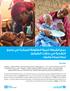 UNICEF/NIGB /Pirozzi UNICEF/NYHQ /Asselin دمج أنشطة تنمية الطفولة المبكرة في برامج التغذية في حاالت الطوارئ. لماذا وماذا وكيف مقدمة >