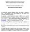 REPUBLIQUE ALGERIENNE DEMOCRATIQUE ET POPULAIRE Ministère de l enseignement supérieur et de la recherche scientifique Ouverture de la trente cinquième